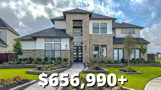 BREATHTAKING MODERN LUXURY HOUSE TOUR NEAR HOUSTON TEXAS  TEXAS REAL ESTATE  656990 [upl. by Aroz]