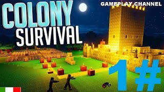 Colony Survival  1  Il nostro Regno  HD  ITA [upl. by Leumas]