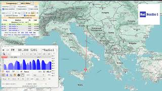 Sporadic E FM DX  Short skip from Sicilia and Sardegna Italy  received in Bosnia 20062024 [upl. by Durante180]