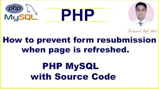 How to prevent form resubmission when page is refreshed  PHP HINDI [upl. by Lidstone251]