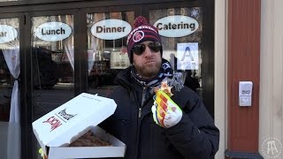 Barstool Pizza Review  Nicks Pizza Bar Bonus Back Spasm [upl. by Ennovehs45]