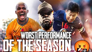 WORST PERFORMANCE OF THE SEASON 🤬 Wolves 21 Tottenham EXPRESSIONS REACTS [upl. by Nahem246]