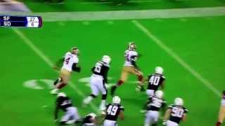 Amazing Lavelle Hawkins 49ers Touchdown Reception 49ers vs Chargers [upl. by Oinota385]