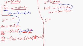 Lesson 37  Differentiation by u Substitution [upl. by Onailimixam]