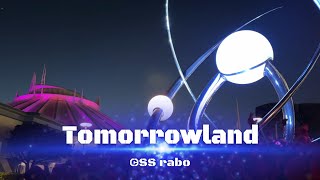 【パークBGM】夜のトゥモローランド ～ 閉園アナウンス入り【ディズニーランド】－ Tomorrowland － [upl. by Wightman]