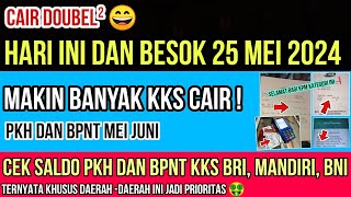 MANTAB❗MAKIN BANYAK KKS CAIR BPNT 400 RIBU DAN PKH MEI JUNI CEK SALDO BPNT MEI JUNI [upl. by Nanoc]