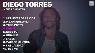 Diego Torres  Mejor que Ayer Nuevo Álbum Completo [upl. by Carine]