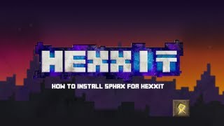 How to get Sphax Texture Pack for Hexxit Minecraft 152 [upl. by Nocaj]