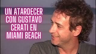 GUSTAVO CERATI entrevista 2003 Miami cerati [upl. by Ataeb]