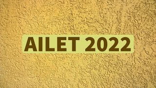 AILET 2022  Exam Date  Admit Card Release Date  Application Fees [upl. by Adamski]