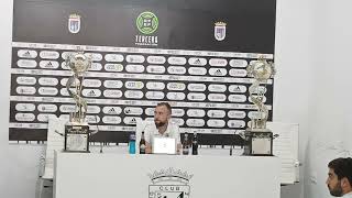 🎙️ RUEDA DE PRENSA  📆 JORNADA 1  ⚔️ CD BADAJOZ 🆚 OLIVENZA FC [upl. by Winebaum]