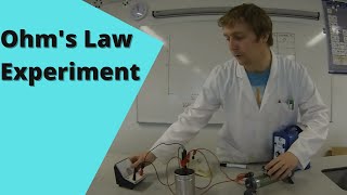 Ohms Law Experiment for School [upl. by Bartko]