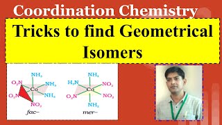 Trick to find Geometrical Isomerism in Octahedral amp square planar Complexes [upl. by Gardia]