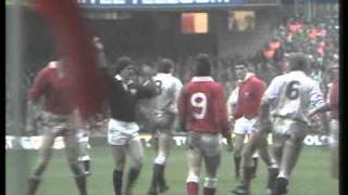 1987 Five Nations Championship Wales vs England  The Battle of Cardiff [upl. by Nali]