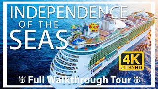 Independence of the Seas  Full Walkthrough Ship Tour amp Review  Freedom Class  Royal Caribbean 4K [upl. by Britton]