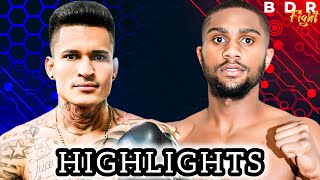 Jaron Ennis USA vs Roiman Villa Colombia KNOCKOUT  Full Fight Highlights  BOXING [upl. by Adolpho]