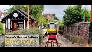 Stourbridge Town Branch Line  The Shortest Railway Line of Britain amp Europe  The Train Guy [upl. by Regina]