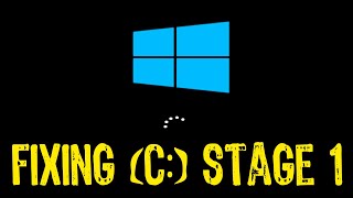 Fixing C Stage Windows 10 как убрать [upl. by Barden]