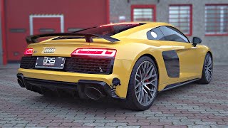 2020 Audi R8 Performance with Capristo OPF Delete Exhaust V10 SOUNDS  OnBoard Accelerations amp More [upl. by Rona273]