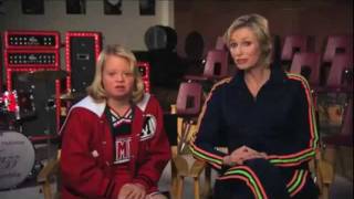 quotNOT Acceptablequot  quotRWordquot PSA  starring Glees Jane Lynch amp Lauren Potter UltimateGleeks [upl. by Luanni]