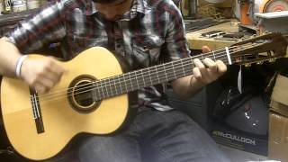 Cordoba C7 SPIN SPruce Top [upl. by Nils853]