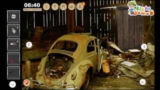 Vehicle Graveyard Escape WalkThrough EightGames [upl. by Anelav]