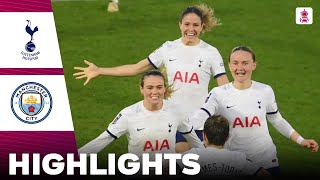 Tottenham vs Manchester City  Highlights amp Penalty Shootout  Adobe Womens FA Cup 10032024 [upl. by Aenad188]