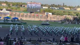 Reedley High Marching Band at the 2023 Fresno Fair Big Band Review [upl. by Ahsinrev]