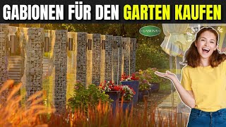 Gabionen für den Garten kaufen 5 Gründe warum sich die Investition lohnt [upl. by Yntruoc]