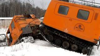 Hagglund Лось BV206 stuck part2 [upl. by Zap]