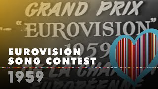 GRAND PRIX EUROVISION 1959 Full show [upl. by Ayotan]