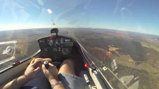 Gliding Introductory Flight  HD Cockpit Experience [upl. by Lourie]