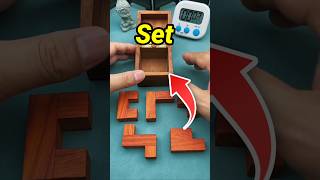 Set all wooden blocks in box mini wood toywood working art skillshand craft ideas shorts [upl. by Arammat249]