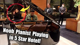 Hotel Staff Let Me Play Piano  But They THINK Im a NOOB [upl. by Tove]