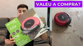 ROBÔ Aspirador MULTILASER Valeu a pena Review sem cortes [upl. by Trella]