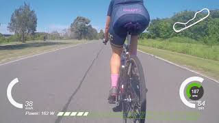 RACE DAY VLOG  NUNDAH LIFECYCLE CRIT [upl. by Roxine]