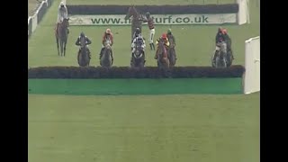 Horse Racing Death 203  Red Hott Robbie at Southwell Racecourse [upl. by Atinuhs841]