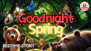 🌙Goodnight Spring🌿Beary Spring Serenade  PERFECT Bedtime Stories for Little Ones with Clam Music [upl. by Irma445]