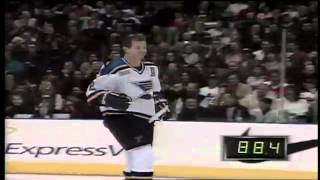 Classic AllStar Moment Al MacInnis by 1 [upl. by Ydnem]