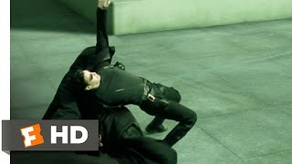 Rooftop Showdown  The Matrix 79 Movie CLIP 1999 HD [upl. by Dodge341]