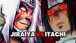 Jiraiya vs Itachi  The Correct Answer [upl. by Arabelle]