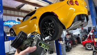 Compressor Swap Something not right Lotus Elise 18 [upl. by Neetsirk]