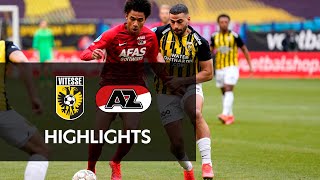 Highlights Vitesse  AZ  Eredivisie [upl. by Sommer915]