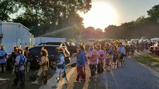 Grayhorse dancers procession June 8 2018 [upl. by Ellenoj600]