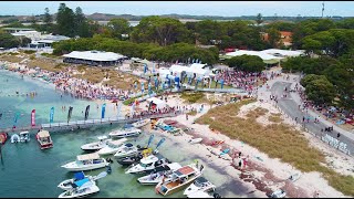 South 32 Rottnest Channel Swim 2020 Highlights [upl. by Yttak624]