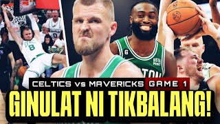 GINULAT ni Porzingis Tambak Kyrie pinahirapan ng Depensa Celtics vs Mavericks Finals Game 1 [upl. by Nylime614]