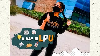 A day in my life in LPU  Canteen food  Innovation block  LPU  ishivibes [upl. by Marienthal]