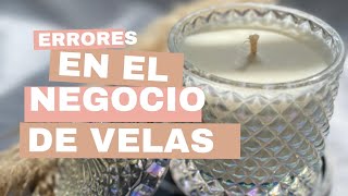 Lo que nadie te dice al emprender tu negocio de velas  Como vender velas [upl. by Cardwell91]