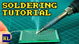 Basic Soldering Tutorial [upl. by Wang]