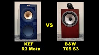 KEFの「R3 Meta」とBampWの「705 S3」を比較しました。 [upl. by Lemay]